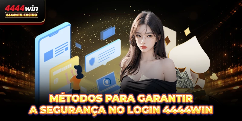 Métodos para garantir a segurança no Login 4444WIN