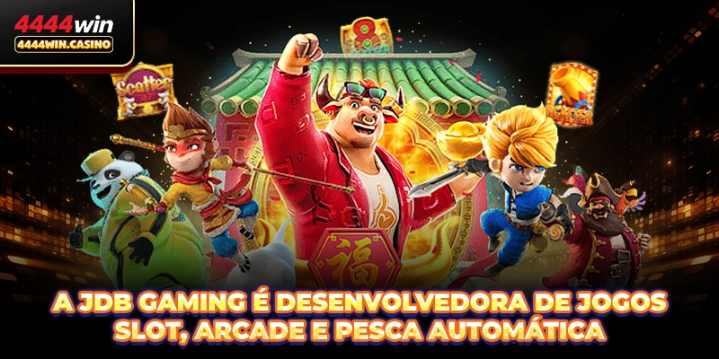 A JDB Gaming é desenvolvedora de jogos slot, arcade e pesca automática
