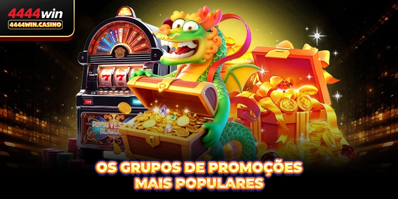Os grupos de promoções mais populares